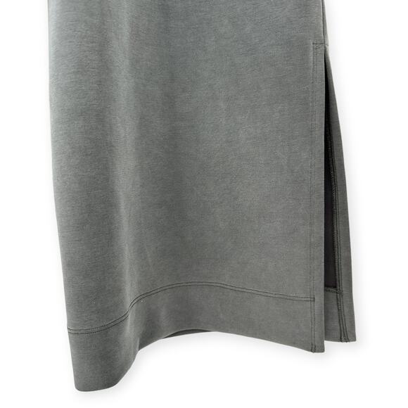 Lululemon | Size 8 | Soft Ambitions High Rise Crop Wide Leg Graphite Grey Pants - Picture 8 of 11